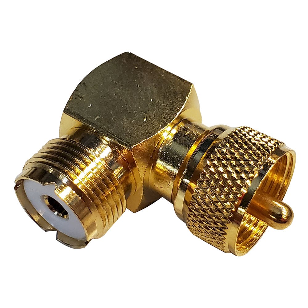 Shakespeare Right Angle Connector - PL-259 to SO-239 Adapter - Communication | Accessories - Shakespeare