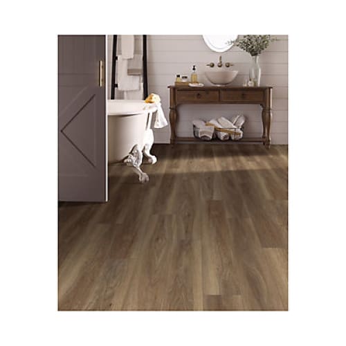 Shaw Floors Pigeon Cove Vinyl Plank Flooring 8 ct. - Natural Walnut - Home/Home/Rugs & Flooring/Flooring & Doormats/ - Shaw Floors