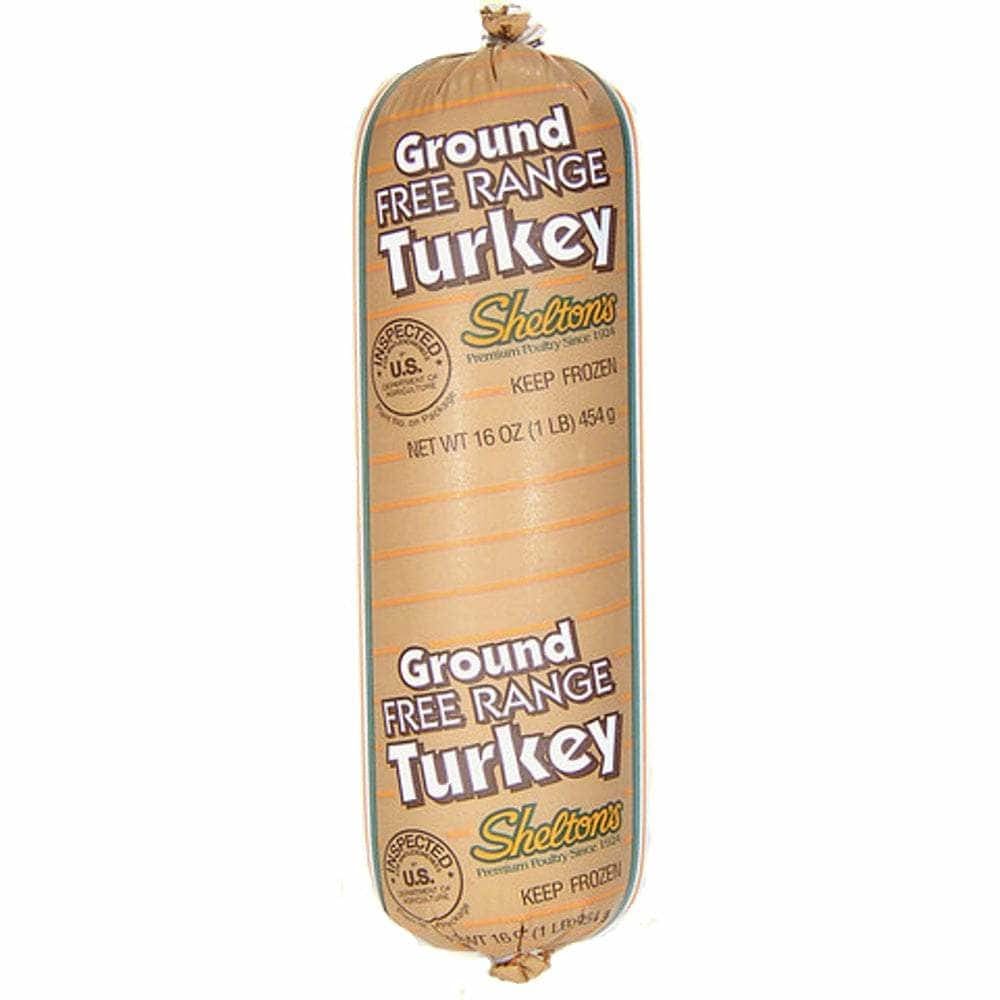 Sheltons Shelton's Free Range Ground Turkey, 16 Oz