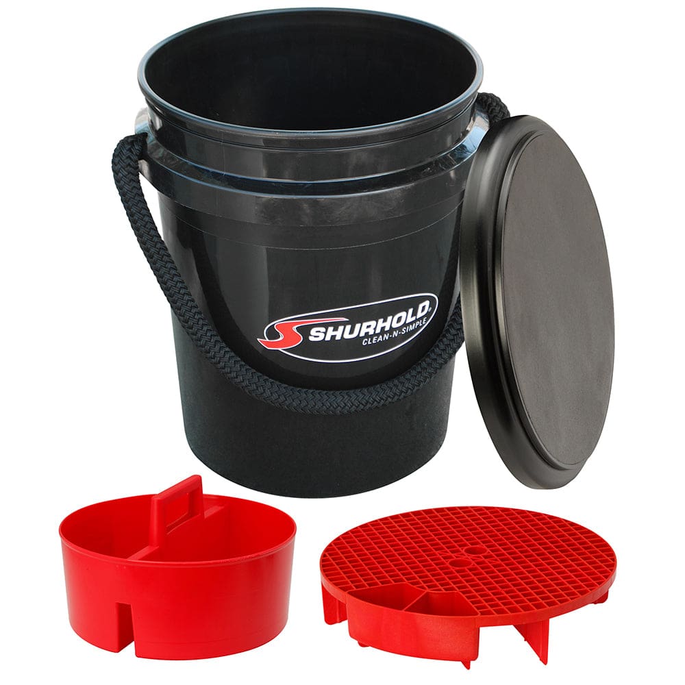 Shurhold One Bucket Kit - 5 Gallon - Black - Winterizing | Cleaning,Boat Outfitting | Cleaning - Shurhold