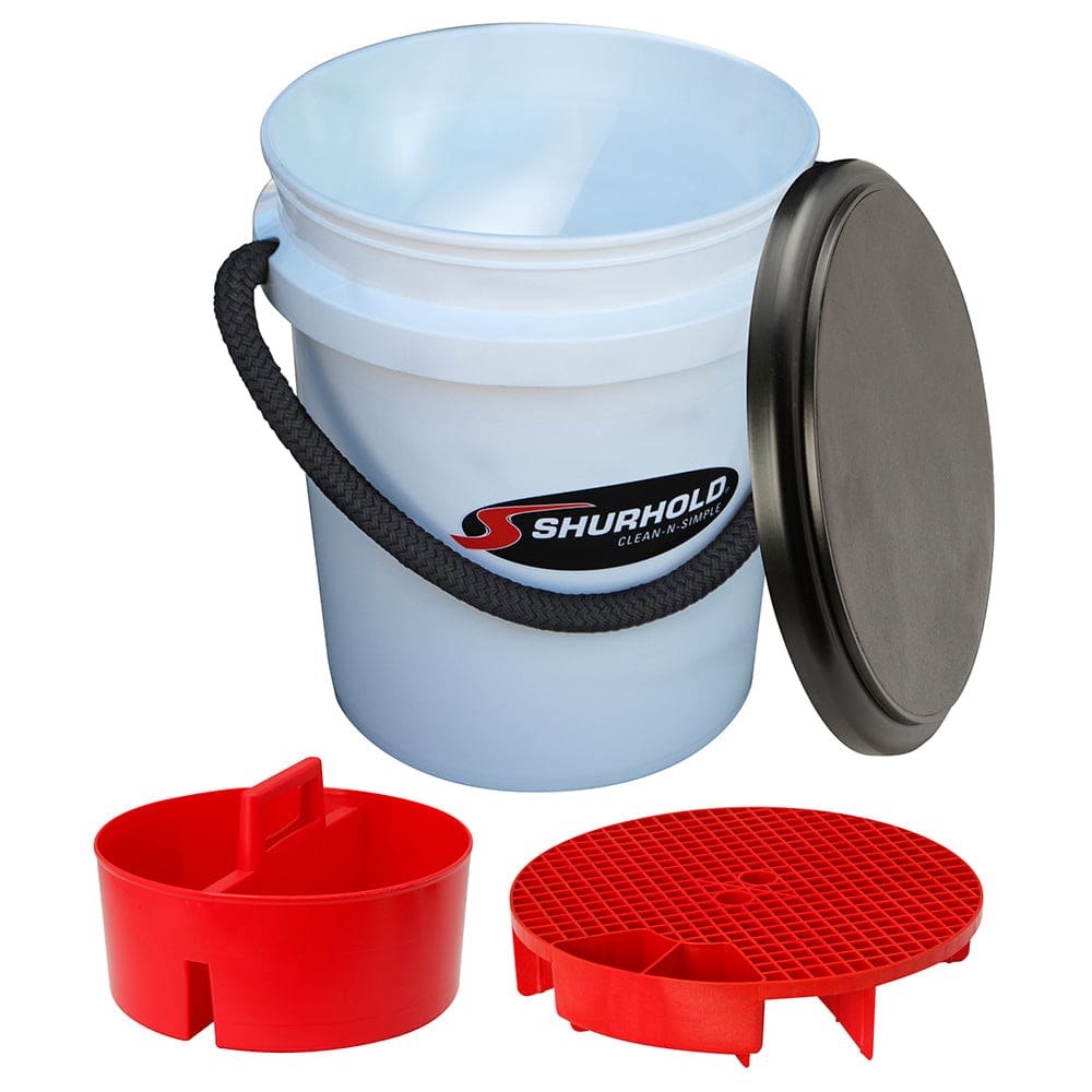 Shurhold One Bucket Kit - 5 Gallon - White - Winterizing | Cleaning,Boat Outfitting | Cleaning - Shurhold