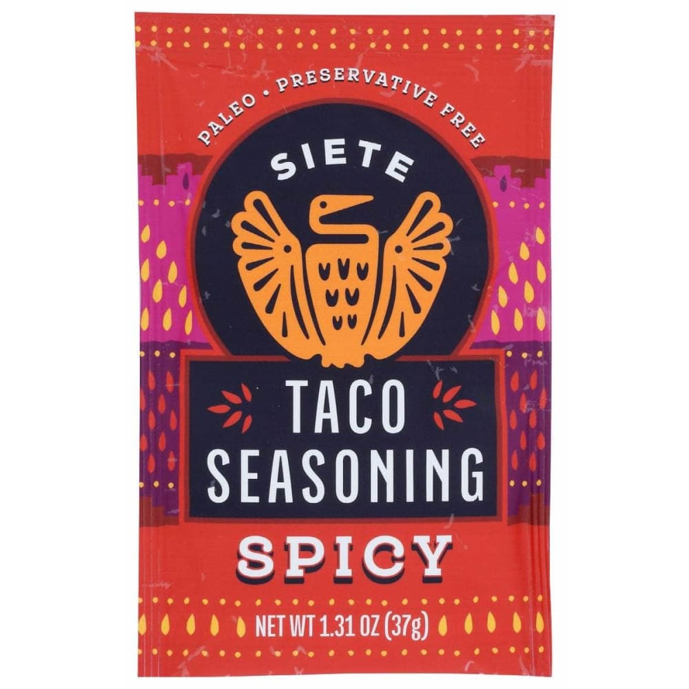 SIETE SIETE Seasoning Taco Spicy, 1.3 oz