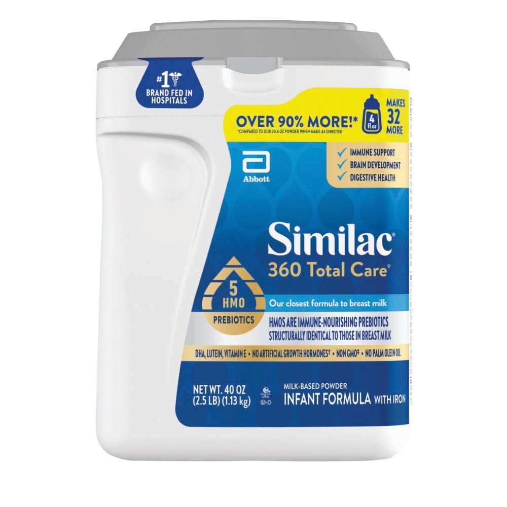 Similac 360 Total Care Infant Formula Powder 40 oz. - Home/Baby & Kids/Baby Food & Formula/Baby Formula/ - Similac