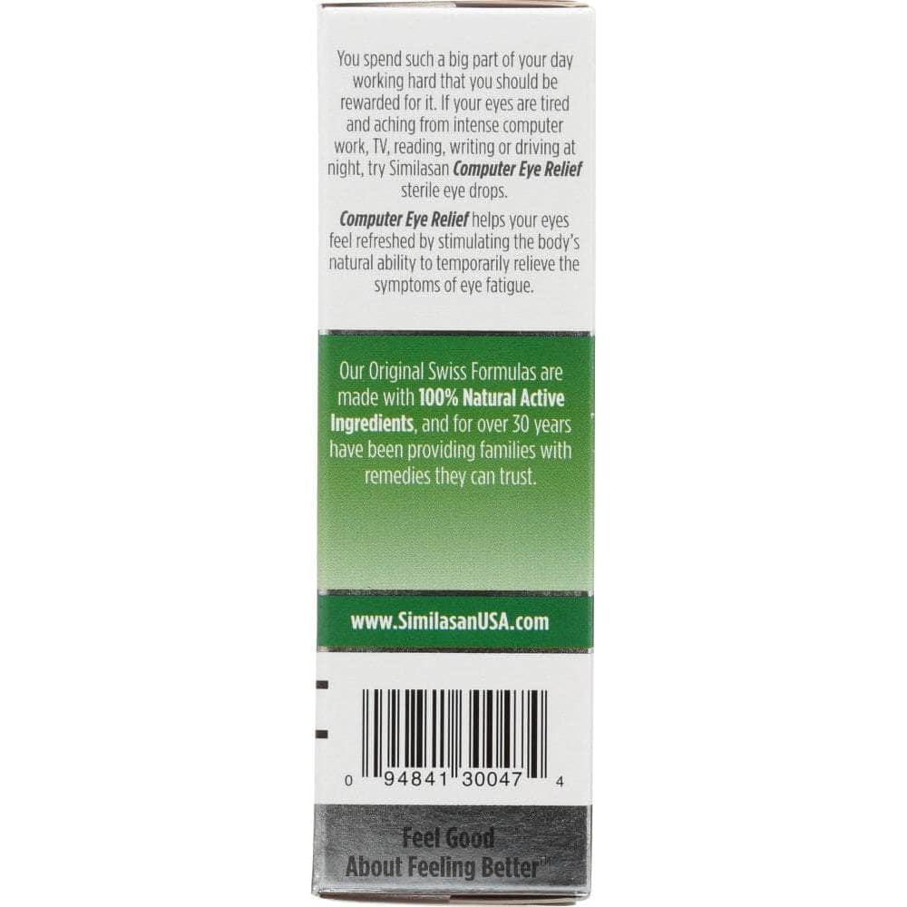 Similasan Similasan Computer Eye Relief Sterile Eye Drops, .33 oz