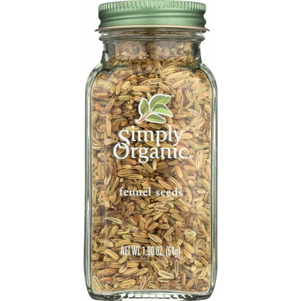 SIMPLY ORGANIC SIMPLY ORGANIC Ssnng Fennel Seeds Bttl, 1.9 oz