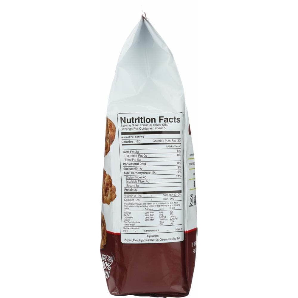 Skinny Pop Skinny Pop Popcorn Mini Cake Cinnamon & Sugar, 5 oz