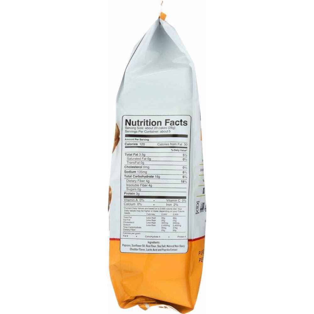 Skinny Pop Skinny Pop Popcorn Mini Cake Sharp Cheddar, 5 oz