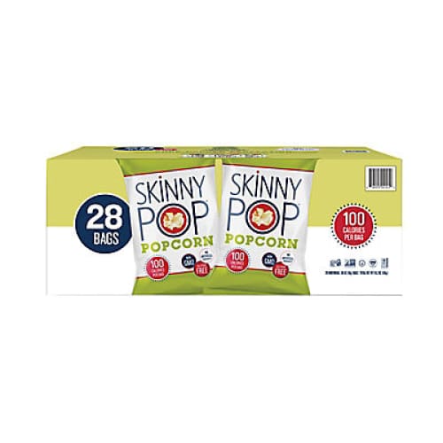 SkinnyPop Original Flavor Popcorn 100-Calorie Bags 28 pk./0.65 oz. - Home/Promotions/Buy More Save More/Save on Chips/ - SkinnyPop