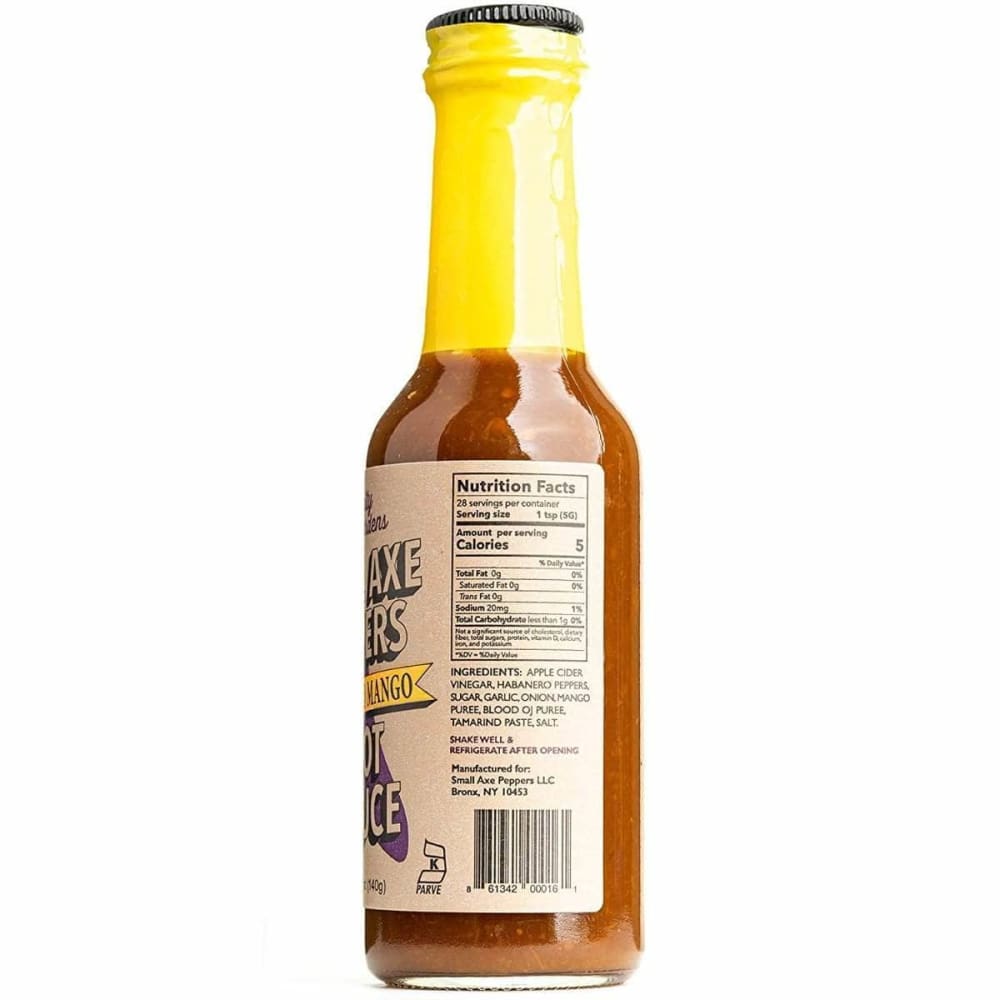 SMALL AXE PEPPERS Small Axe Peppers Sauce Hot Habanero Mango, 5 Oz