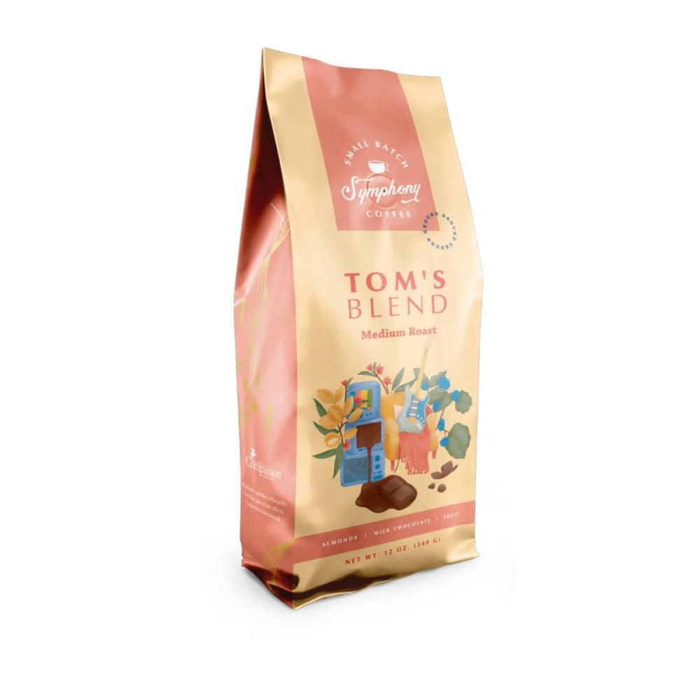 SMALL BATCH COFFEE PARTNERS: Tom’s Blend Ground 12 oz - Grocery > Beverages > Coffee Tea & Hot Cocoa - SMALL BATCH COFFEE PARTNERS