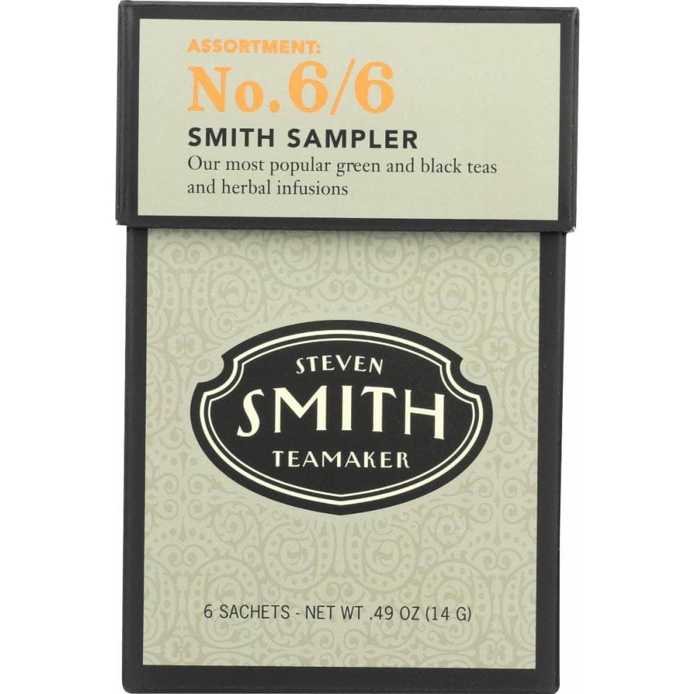 SMITH TEAMAKER SMITH Tea Sampler Carton, 6 pc