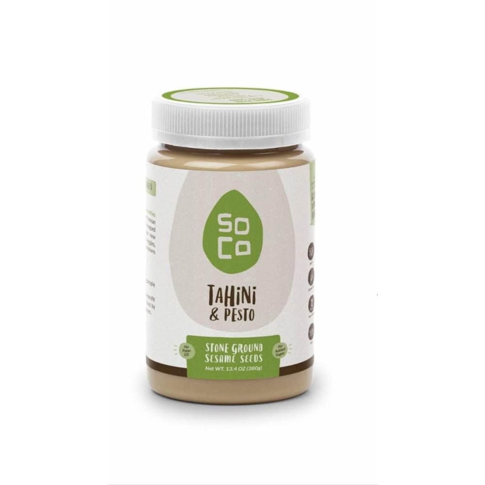 SOCO Soco Tahini And Pesto, 13.4 Oz