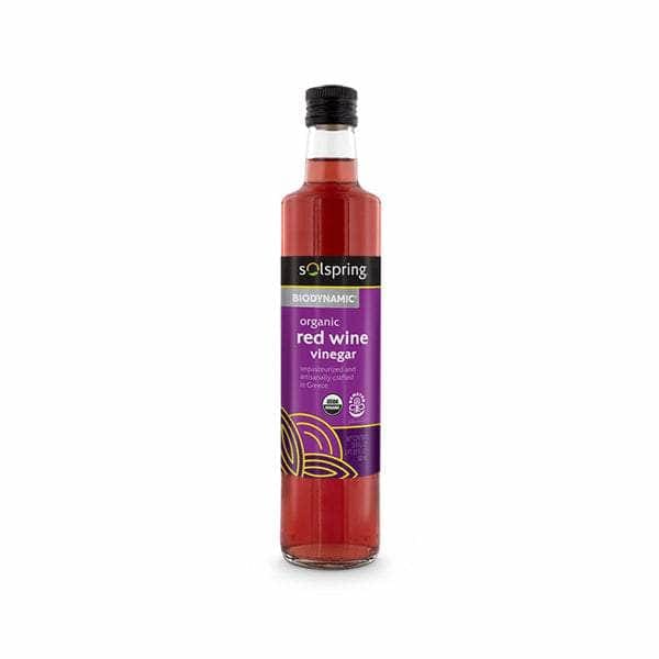 SOLSPRING SOLSPRING Biodynamic Organic Red Wine Vinegar, 16.9 fo