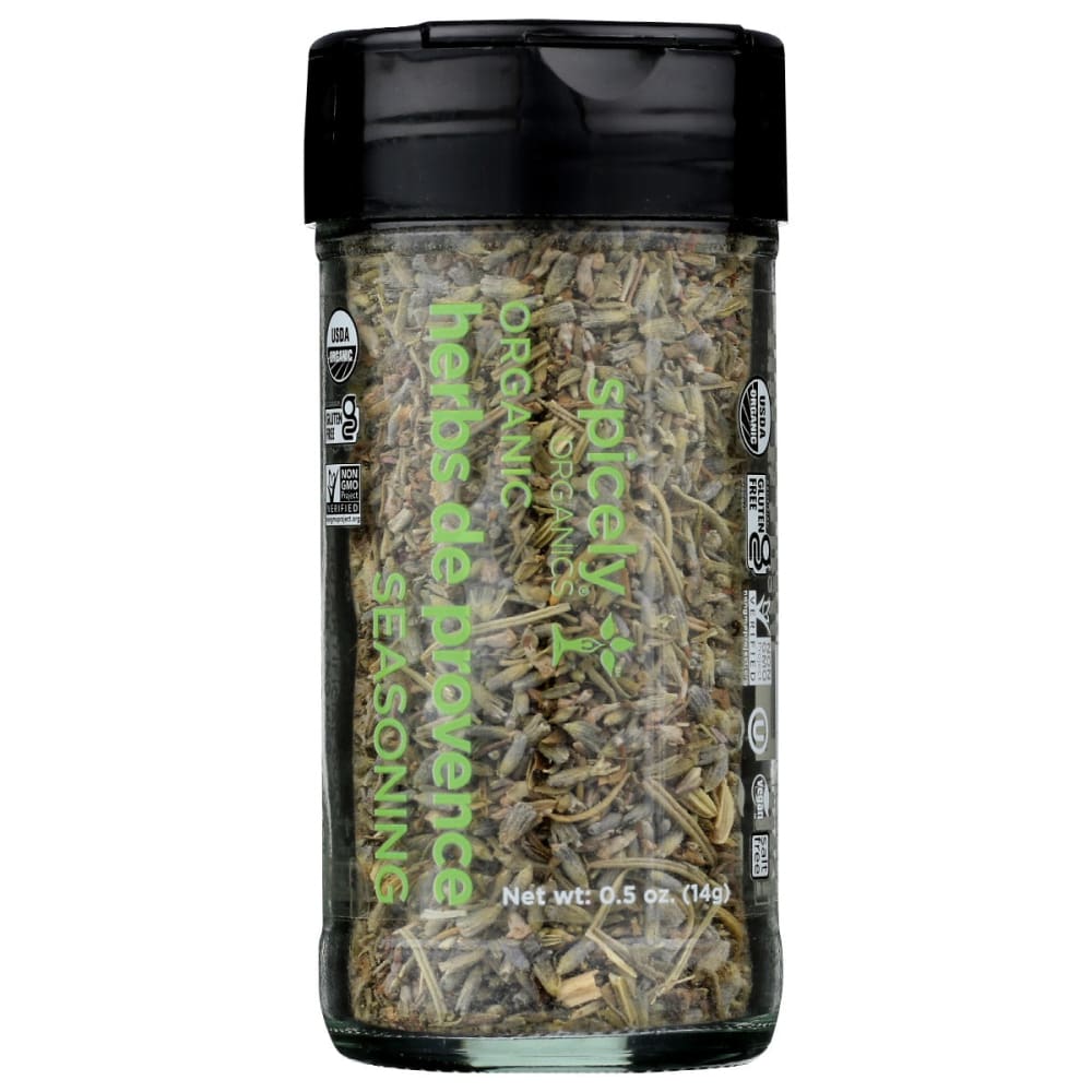 SPICELY ORGANICS: Seasoning Herbs de Provence Jar 0.5 oz (Pack of 4) - SPICELY ORGANICS