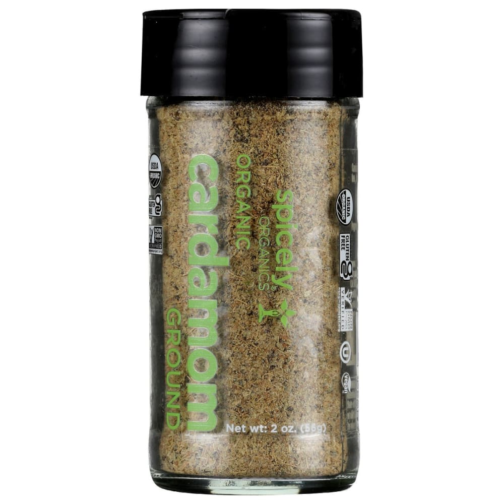 SPICELY ORGANICS: Spice Cardamom Ground Jar 2 oz (Pack of 3) - SPICELY ORGANICS