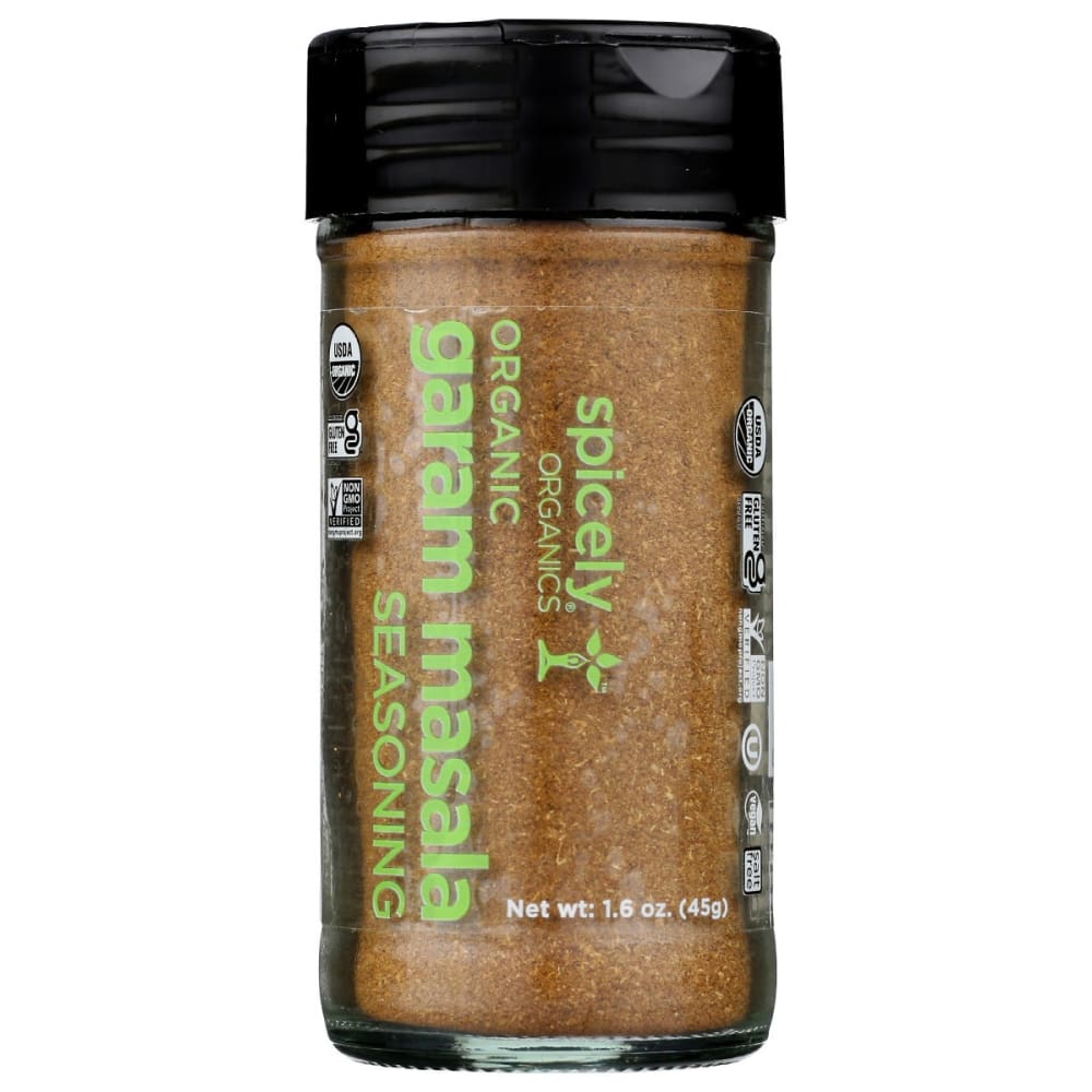 SPICELY ORGANICS: Spice Garam Masala Jar 1.6 oz (Pack of 4) - SPICELY ORGANICS
