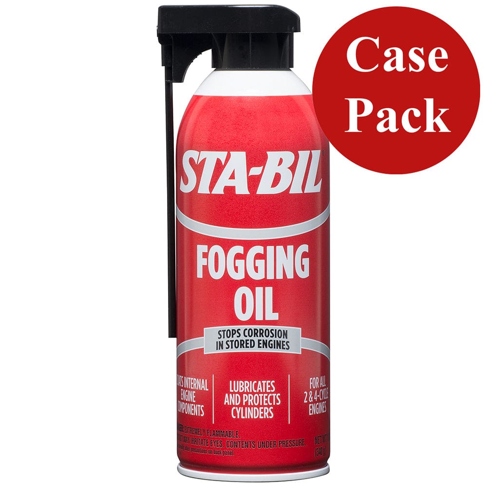 STA-BIL Fogging Oil - 12oz *Case of 6* - Automotive/RV | Cleaning,Boat Outfitting | Cleaning - STA-BIL
