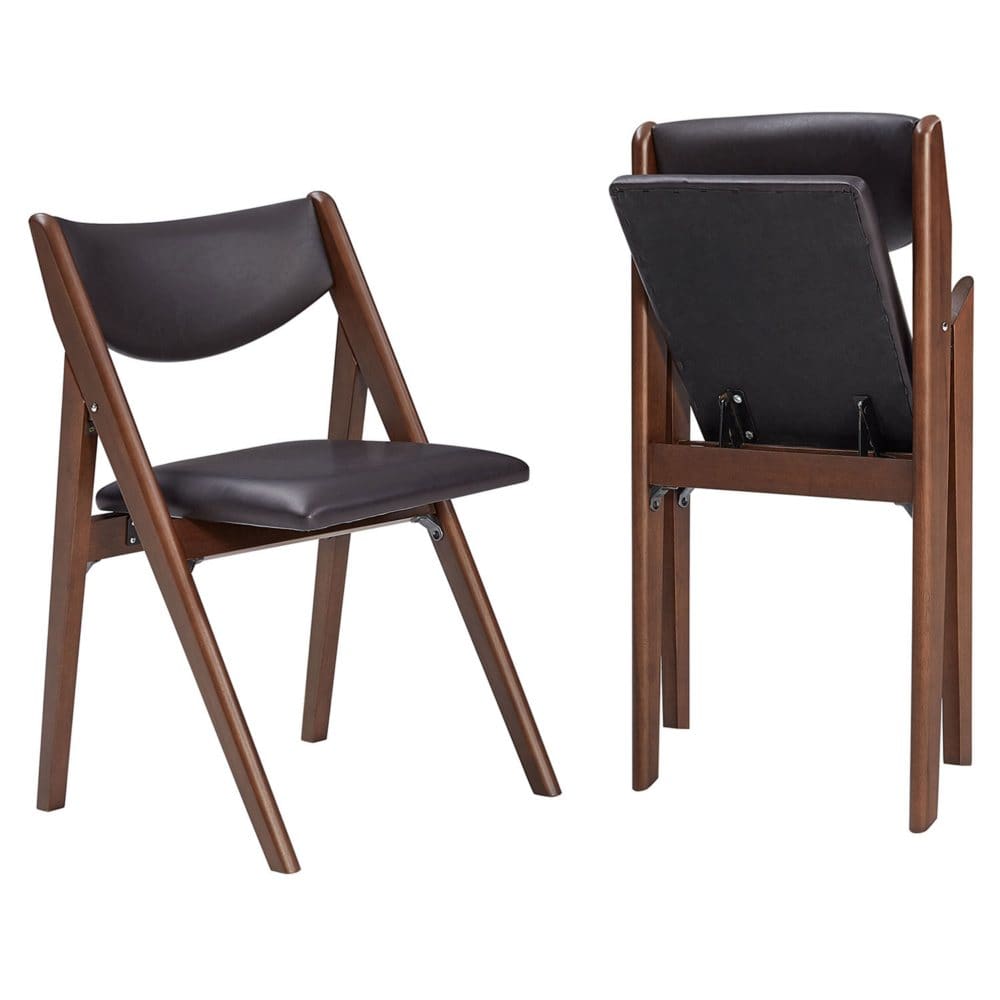 Stakmore Comfort Wood Folding Chair 2 Pack - Folding Chairs - Stakmore