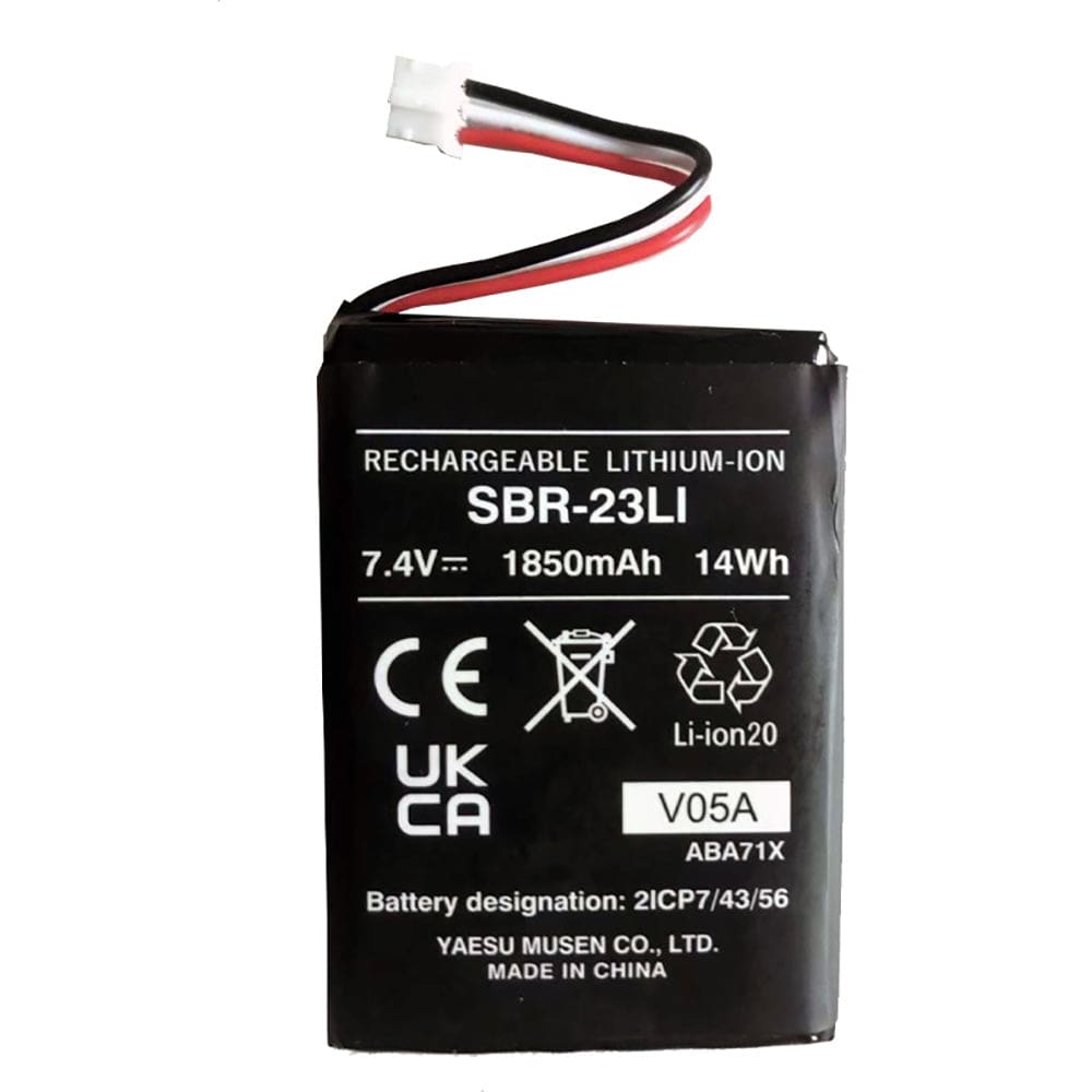 Standard Horizon SBR-23LI Li-Ion Battery Pack f/ HX210 - Communication | Accessories - Standard Horizon