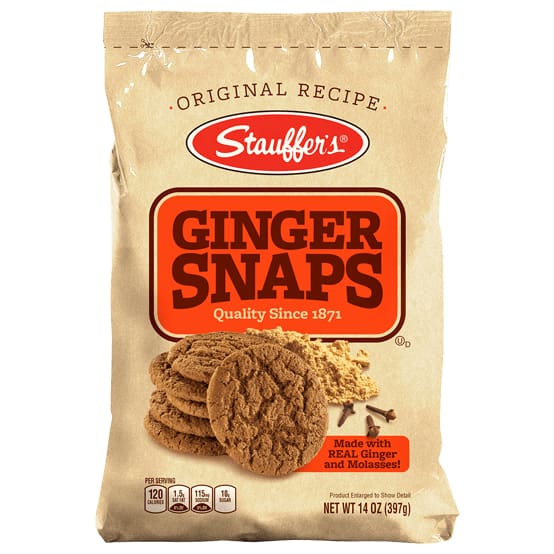 Stauffers Stauffer Cookie Ginger Snap Original, 14 oz