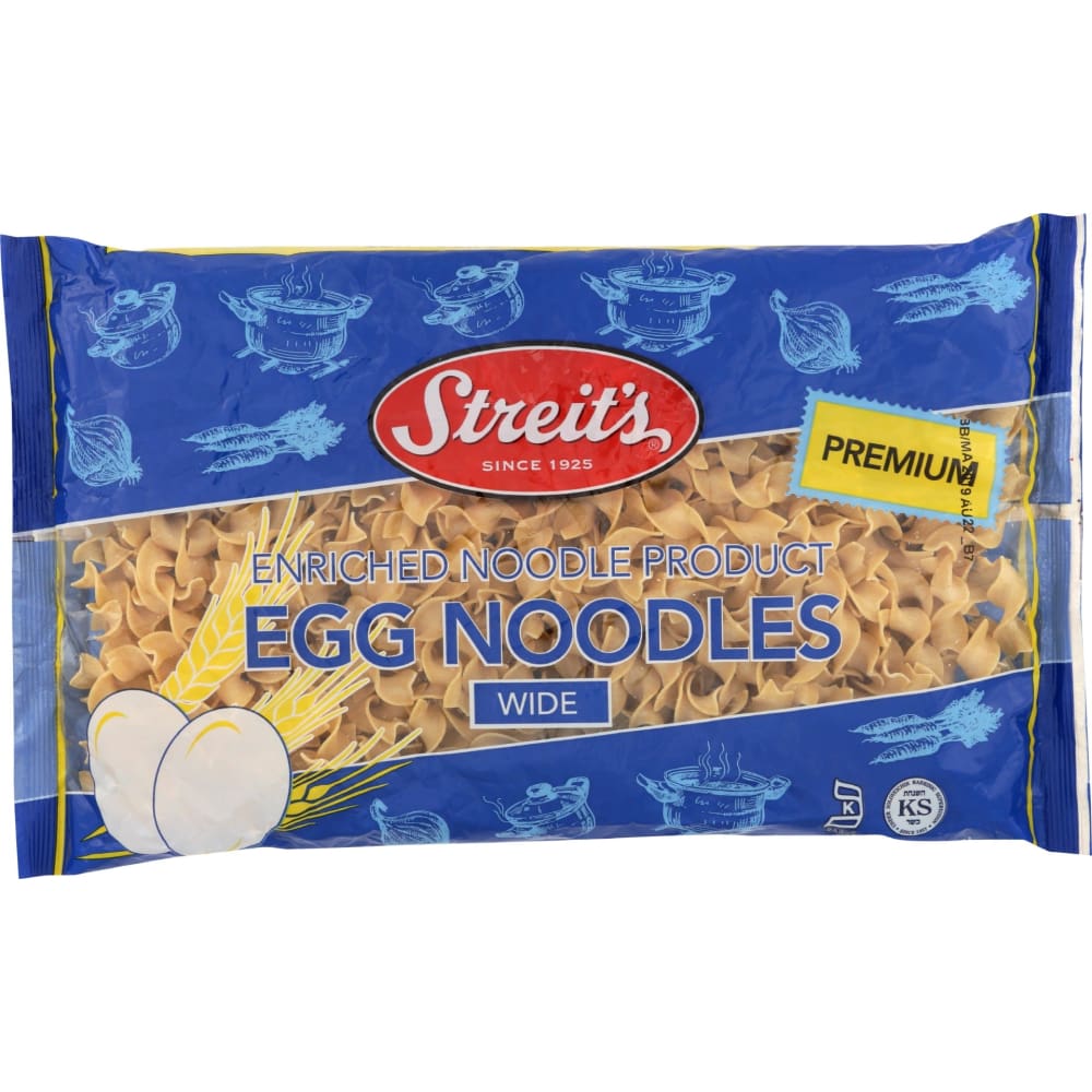 STREITS: Noodle Broad 12 OZ (Pack of 5) - Grocery > Pantry > Pasta and Sauces - STREITS