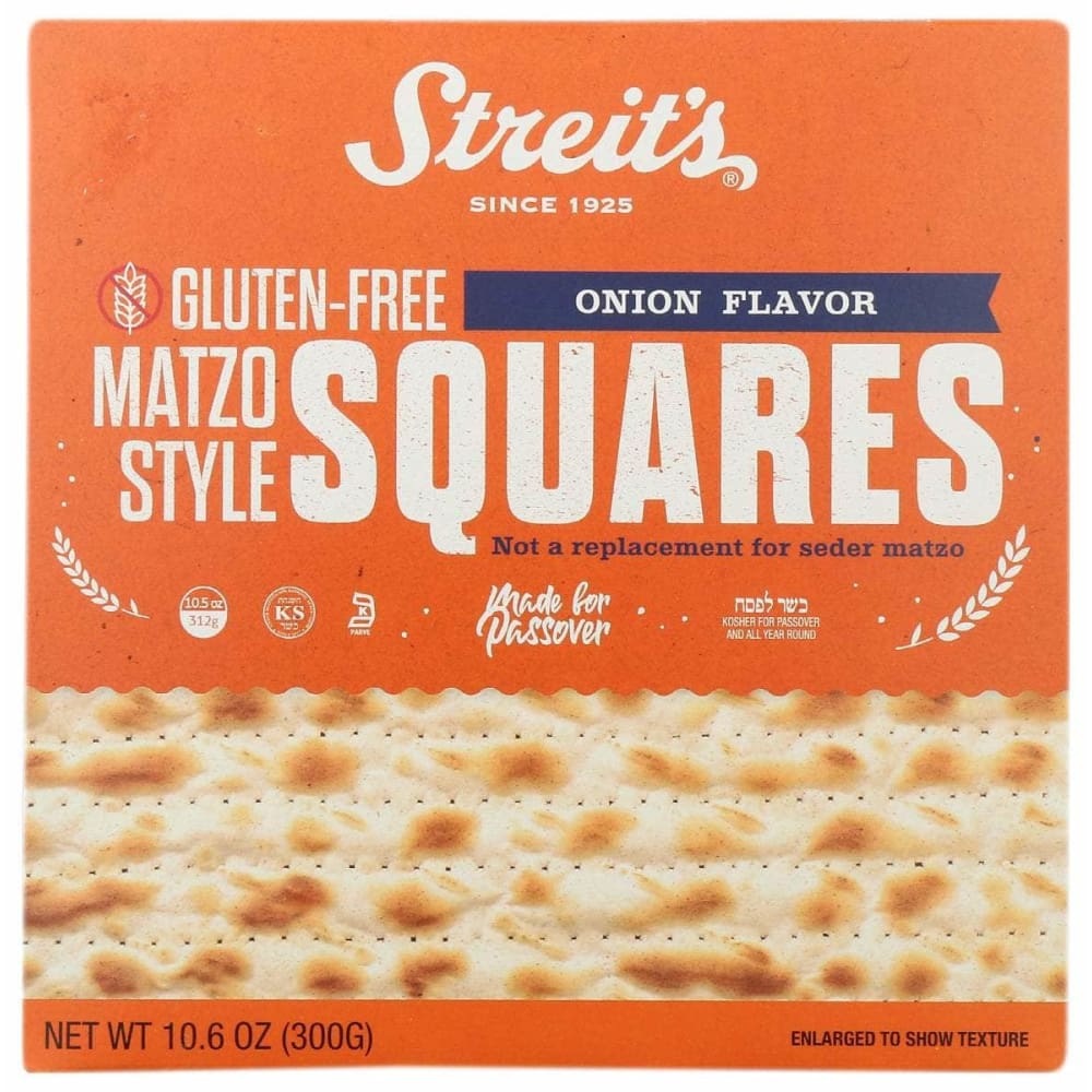 STREITS STREITS Square Matzo Onion, 10.5 oz