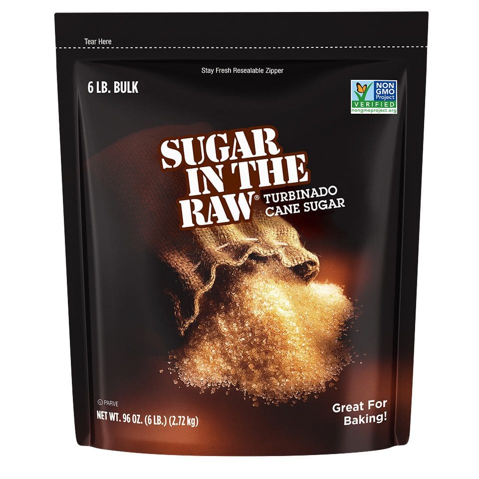 Sugar In The Raw Turbinado Cane Sugar 6 lbs. - Sugar In The Raw