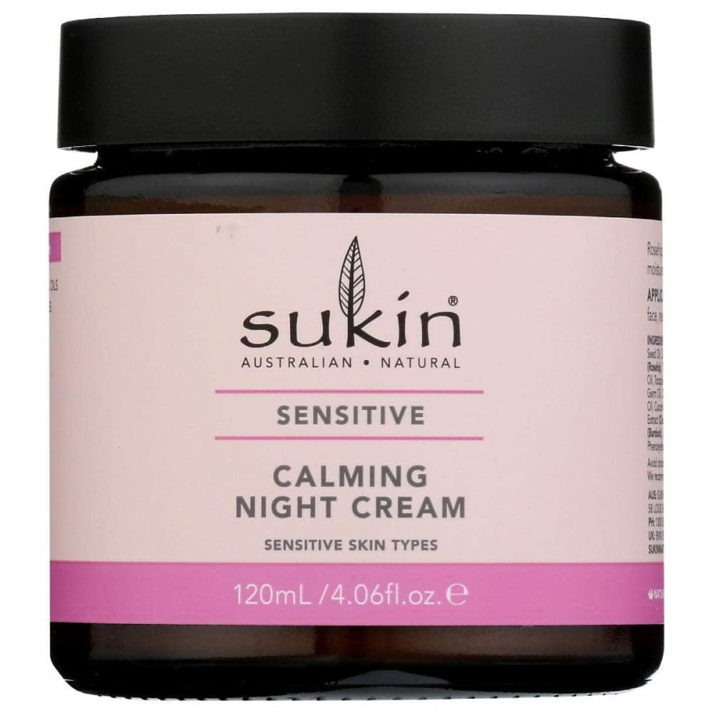 SUKIN SUKIN Cream Night Senstv Calm, 4.06 fo