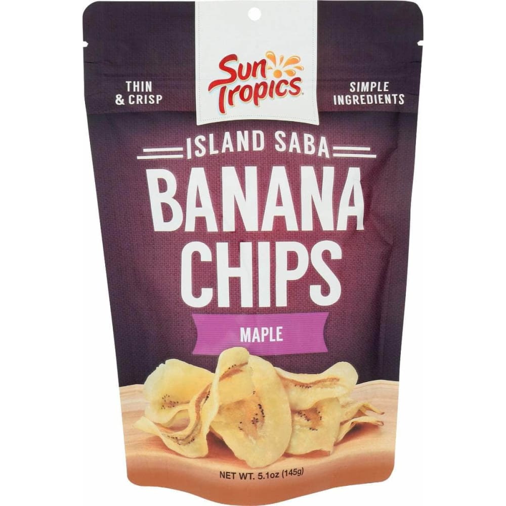 SUN TROPICS SUN TROPICS Maple Banana Chips, 5.1 oz