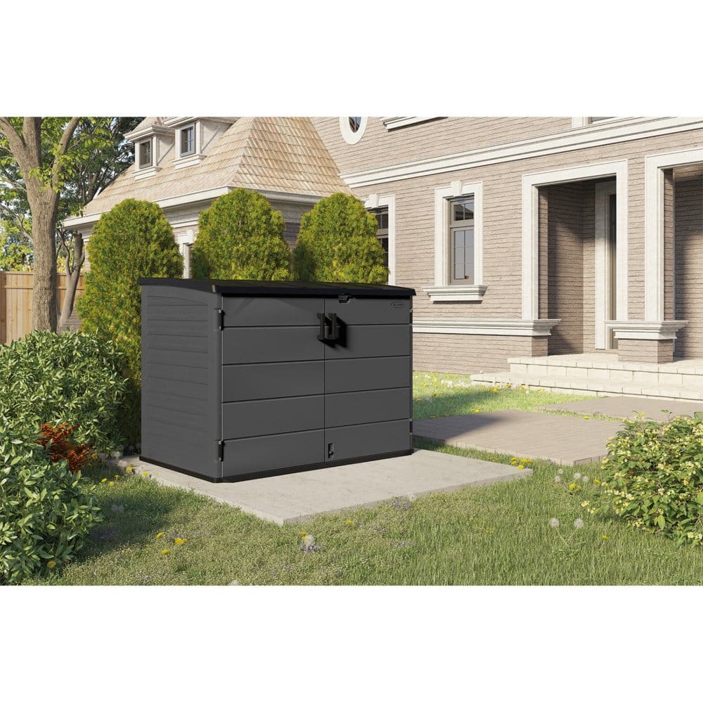 Suncast Stow-Away Horizontal Shed - Sheds & Outdoor Storage - Suncast
