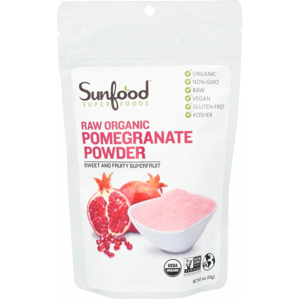 SUNFOOD SUPERFOODS SUNFOOD SUPERFOODS Organic Pomegranate Powder, 4 oz