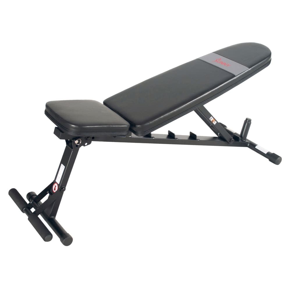 Sunny Health & Fitness Adjustable Utility Weight Bench - Home/Sports & Fitness/Exercise & Fitness/Strength Training/Benches & Free Weights/