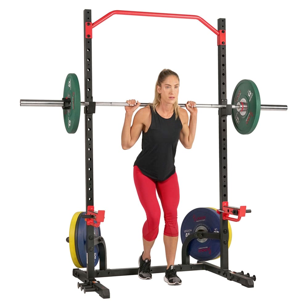 Sunny Health & Fitness Sunny Health & Fitness Power Zone Squat Stand - Home/Sports & Fitness/Exercise & Fitness/Strength Training/ - Sunny