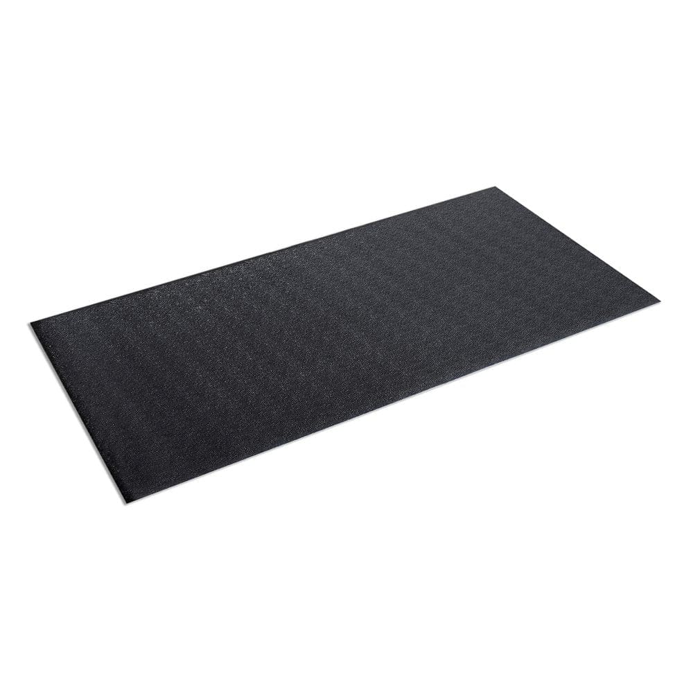 SuperMats Dense Foam Vinyl Treadmill Mat 36 x 78 (Black) - Fitness Equipment - SuperMats