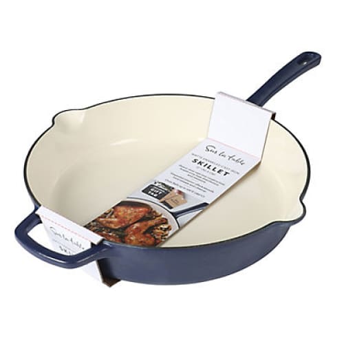 Sur La Table Millau 12 Enamel Cast Iron Skillet - Marine - Home/Home/Housewares/Cookware/Skillets/ - Sur La Table
