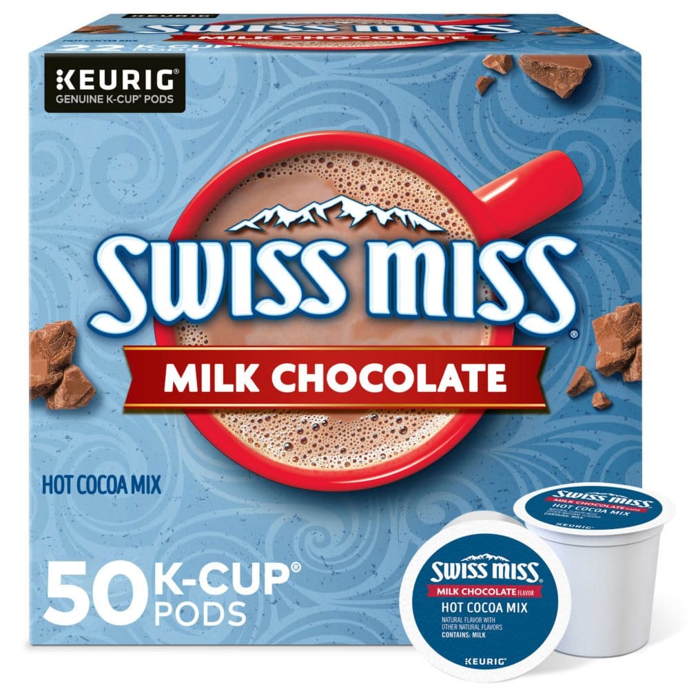 Swiss Miss Cocoa K-Cup Pods Milk Chocolate (50 ct.) - Cocoa - Swiss