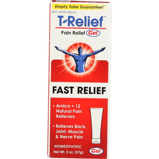 MEDINATURA T-Relief Pain Relief Gel, 1.76 Oz