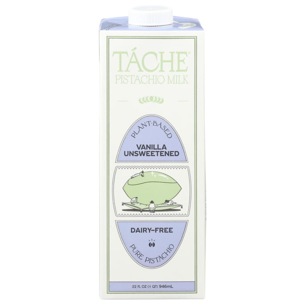 TACHE: Milk Pistachio Vanilla Unsweetened 32 fo (Pack of 4) - Beverages > Milk & Milk Substitutes - TACHE