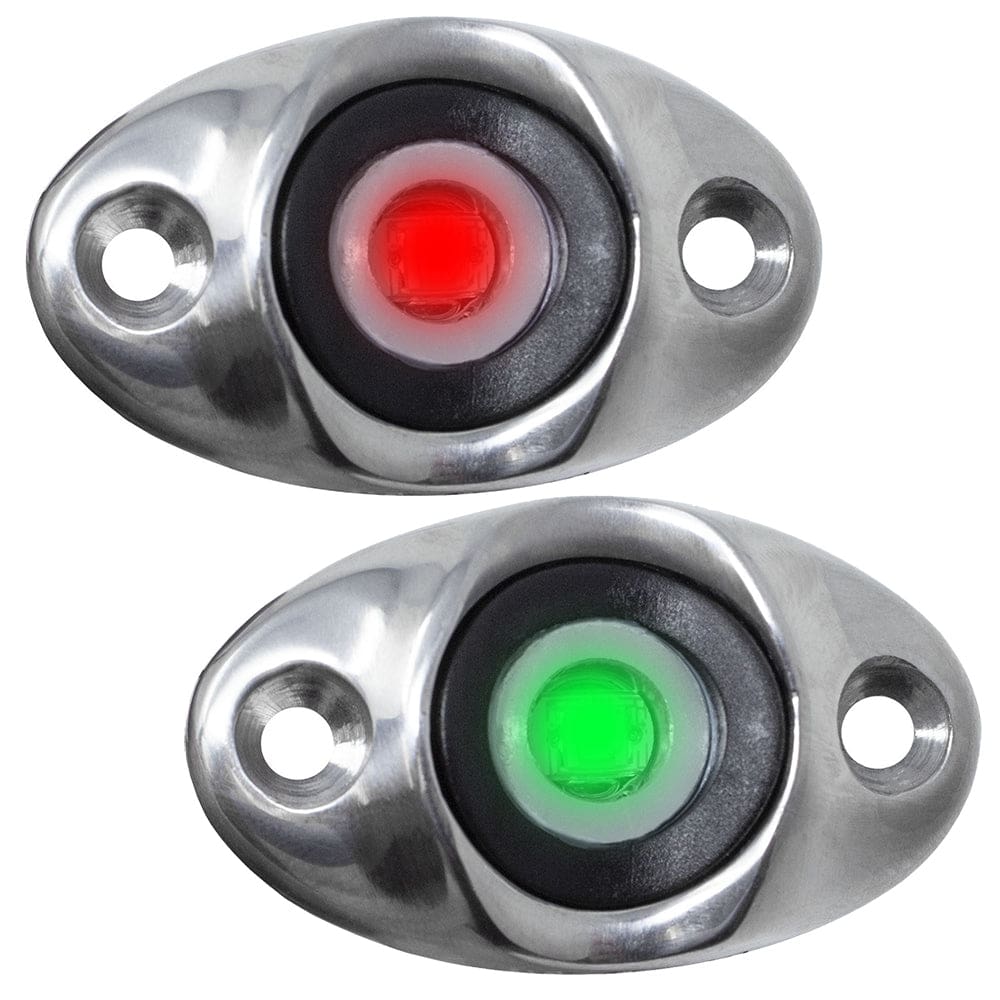 TACO Surface Mount LED Side Navigation Light Set - 1-3/ 4 - Lighting | Navigation Lights - TACO Marine