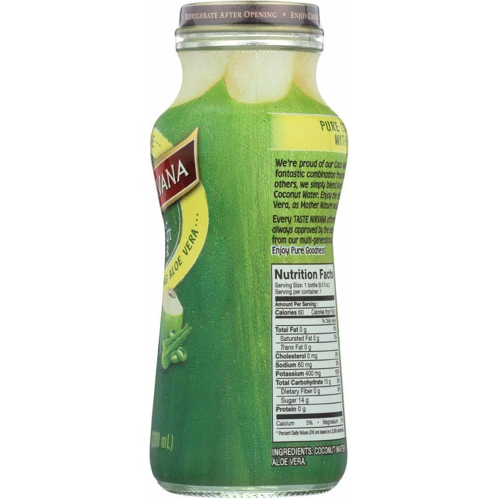 Taste Nirvana Taste Nirvana Real Coco Aloe, 9.5 oz