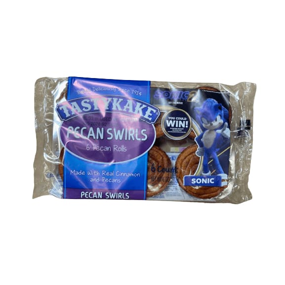 Tastykake Tastykake Pecan Swirls with Real Cinnamon, 6 oz, 6 Count
