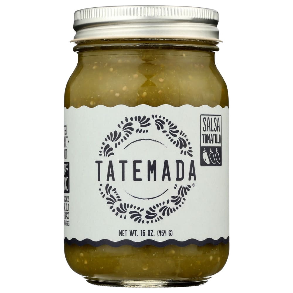 TATEMADA: Salsa Tomatillo 16 oz (Pack of 4) - TATEMADA