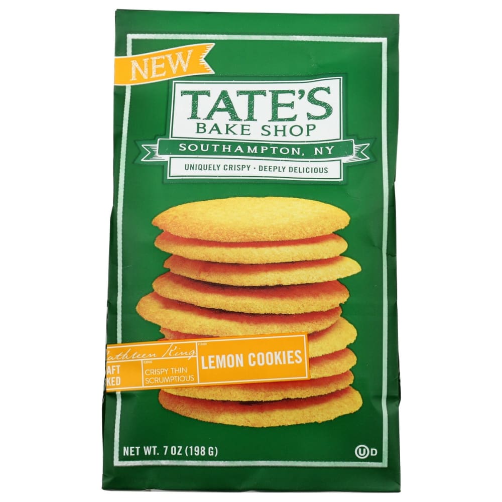 TATES: Lemon Cookies 7 oz (Pack of 4) - Grocery > Snacks > Cookies - TATES