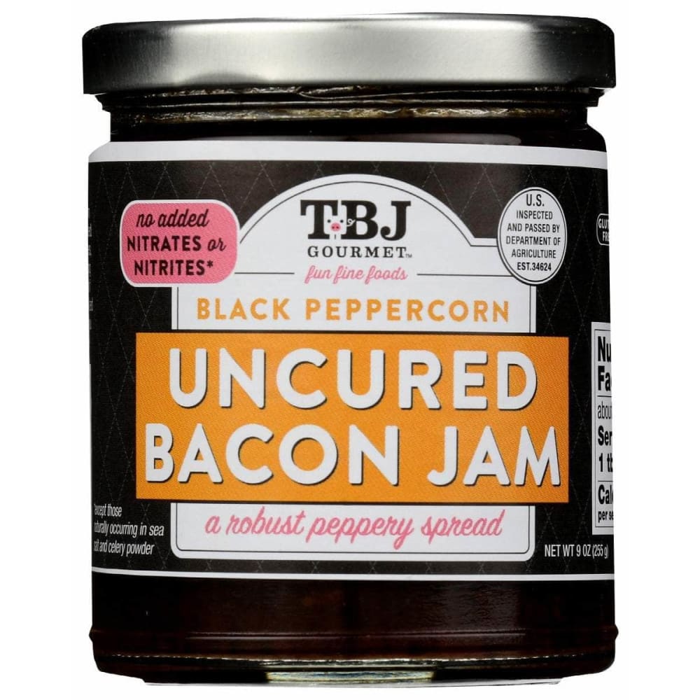 TBJ GOURMET TBJ GOURMET Jam Bacon Black Pepper, 9 oz