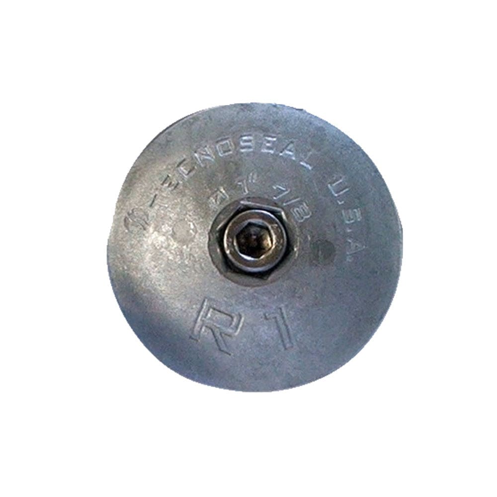Tecnoseal R1 Rudder Anode - Zinc - 1-7/ 8 Diameter (Pack of 6) - Boat Outfitting | Anodes - Tecnoseal