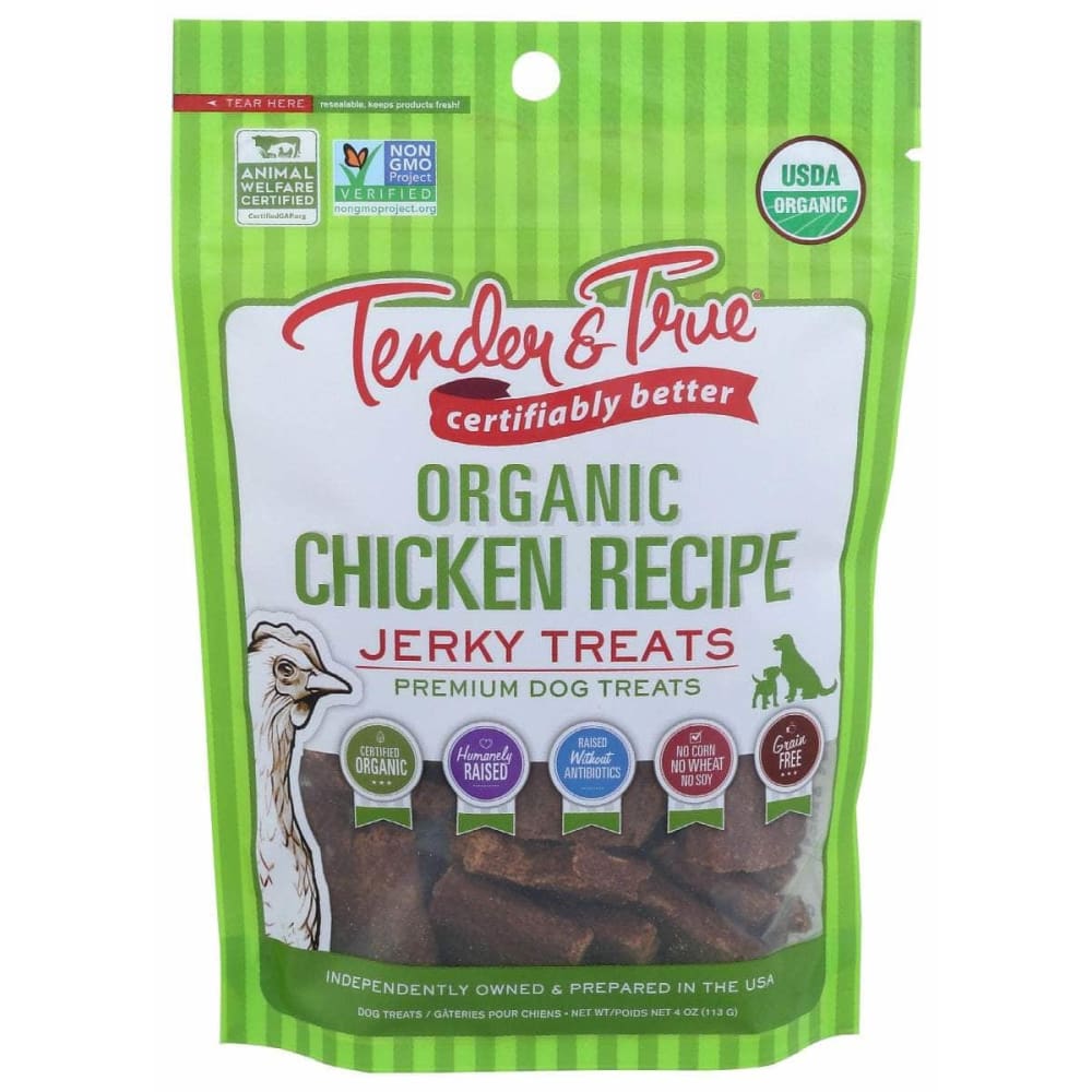 TENDER AND TRUE TENDER AND TRUE Chicken Jerky Treats, 4 oz