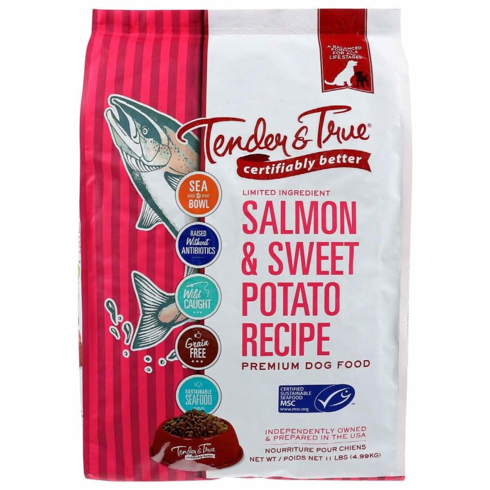 TENDER AND TRUE TENDER AND TRUE Kibble Slmn Swt Ptato Dog, 11 lb