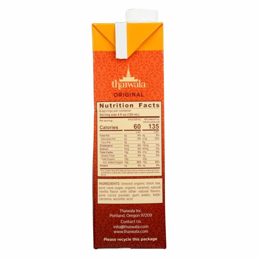 Thaiwala Thaiwala Original Concentrate Thai Tea, 32 fl oz