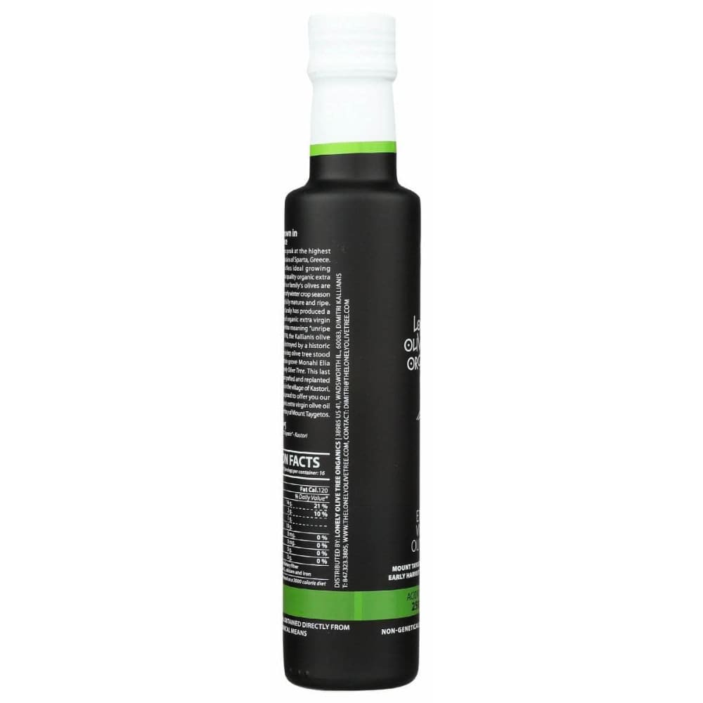 THE LONELY OLIVE TREE The Lonely Olive Tree Oil Olive Xtra Vrgn Org, 250 Ml