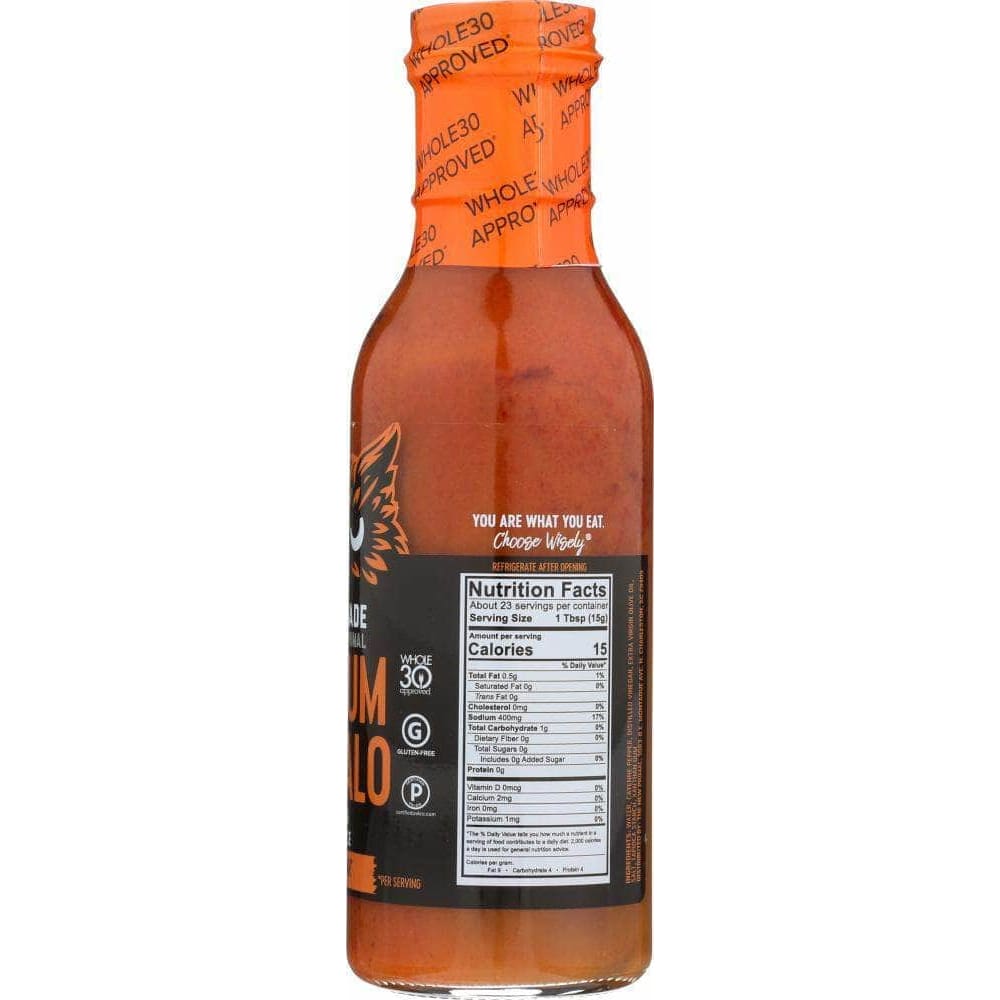 The New Primal The New Primal Medium Buffalo Sauce, 12 fl oz